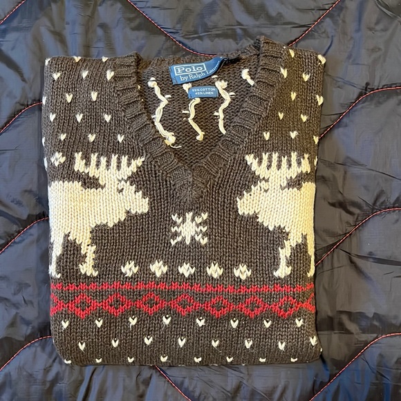 Ralph Lauren V Neck Sweater - Picture 1 of 6